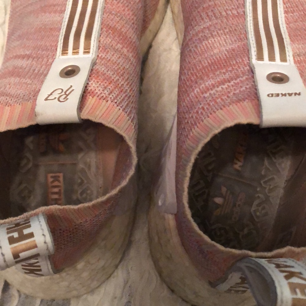 adidas gazelle silver green womens adidas x Kith x Naked NMD_CS2 Primeknit SE Sneakers main image 1